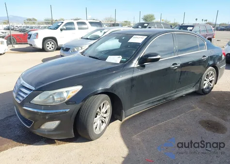 2013 Hyundai Genesis 3.8 from USA, damaged, VIN KMHGC4DD4DU228586